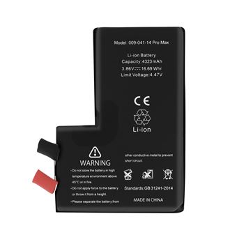 Bateria Clappio para iPhone 14 Pro Max 4323mAh, garantia sem erros - 1