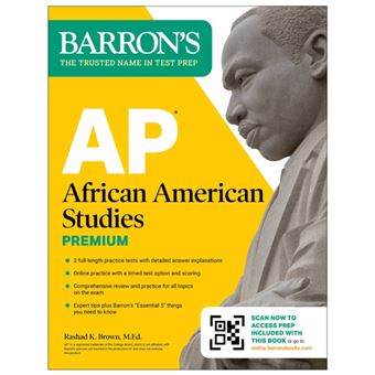 AP African American Studies Premium, First Edition: Prep Book with 3 Practice Tests + Comprehensive Review + Online Practice - 1