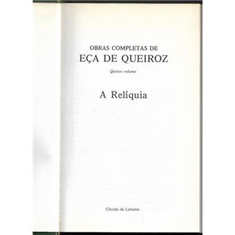 A relíquia - 1