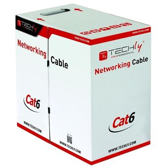 Cabo de Rede Techly ITP9-FLU-0305 | Cinzento - 1