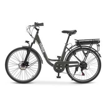Bicicleta elétrica Nilox J5 PRO | 25 km/h | 250 W | Autonomia: 60 km | 26" | Preto - 1