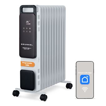 Aquecedor Elétrico a Óleo Grunkel RD-2500PRO | Branco - 1