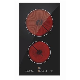 Placa de Cozinha Eléctrica Vitrocerâmica Encastrável Meireles MV 1312 Preto