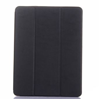 Capa PU Magunivers tri-dobra com ranhura caneta preto para Apple iPad 9.7 (2018)/9.7 (2017)/Pro 9.7 inch/Air 2/Air - 1