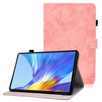 Capa PU à prova de choque com suporte e suporte de cartão Magunivers para Huawei MatePad 10.4 (2020)/(2022)/Honor V6 - rosa - 1