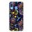 Capa Tpu Hapdey para Samsung Galaxy A40 2019 | Design Teste Padrão Floral com Pássaros 2 - Transparente_0