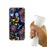 Capa Tpu Hapdey para Samsung Galaxy A40 2019 | Design Teste Padrão Floral com Pássaros 2 - Transparente_3
