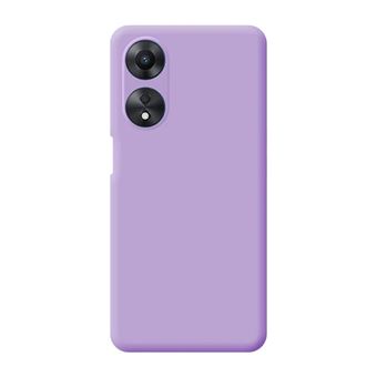 Capa de Silicone Mistercapas com Proteção de câmera para Oppo A78 4G | Lilás - 1