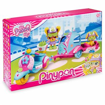 Pinypon Famosa Motorbike com Reboque e Figuras - 1