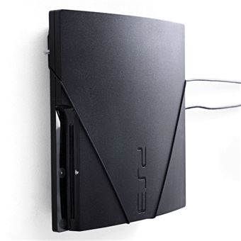 Montagem em Parede Floating Grip PS3 Slim Wall Mount | Preto - 1