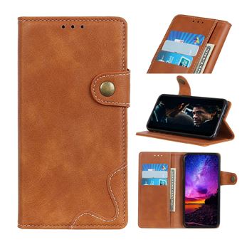 Capa Magunivers | PU + TPU forma s Castanho para Xiaomi Mi Note 10/Mi CC9 Pro