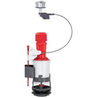 Parte do banheiro Wirquin  Válvula cisterna descarga substituição montagem universal single - 1