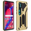 Capa Protetora Avizar para Xiaomi Mi Note 10 /10 Pro | Bi-Matéria | Antichoque | Suporte - Dourado