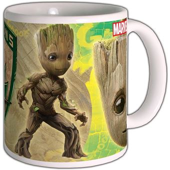 Caneca Semic Marvel Baby Groot | Guardiões da galáxia | Volume 2 - 1
