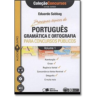 Português. Gramática e Ortografia para Concursos Públicos - Volume 1. Audiolivro - 1