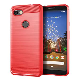 Capa Antichoque WISETONY para Google Pixel 3A XL Vermelho - 1