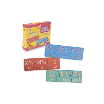 Math Puzzles - Adição e Subtração AmbarScience | 60 Peças | 6+ - 1