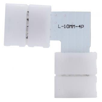 Conector Rápido L para Fita de LEDs 12/24VDC RGB