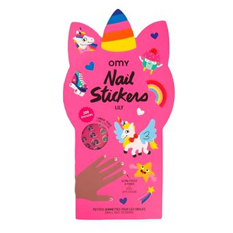 Autocolantes para as unhas Omy | Unicórnio Lily - 1