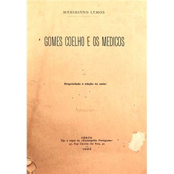 Gomes coelho e os medicos. - 1