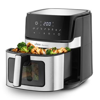 Air Fryer Ufesa 72805716 | 6 L | Preto, Aço inoxidável - 1