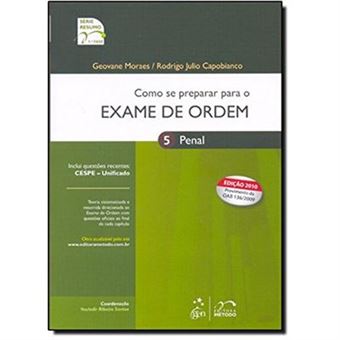 Exame De Ordem. 1ª Fase. Direito Penal - 1