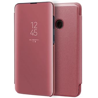 Capa Livro COOL para Samsung A202 Galaxy A20e Clear View Rosa