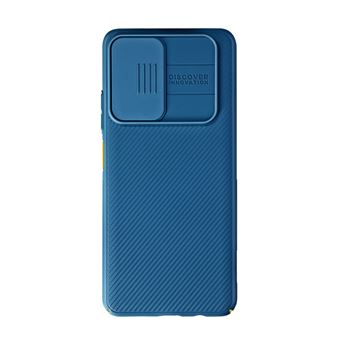 Capa Nillkin Para Xiaomi Poco M4 Pro Híbrida Com Tampa De Câmara Camshield Pro - Azul - 1