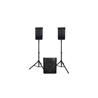 Sistema PA Profissional Gemini LRX-448 Line Array com subwoofer de 12" e 1000 W RMS - 1