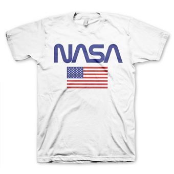 T-shirt NASA - Old Glory | Branco | S