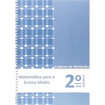 Matemática Para O Ensino Médio - 2O Ano - Caderno De Atividades - Vol. 4 - 1
