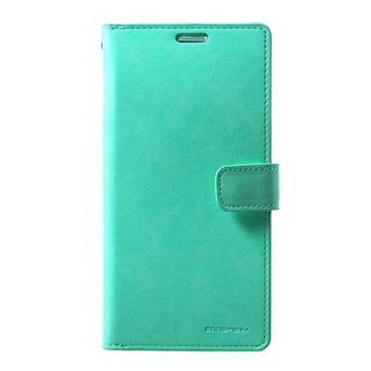 Capa Magunivers PU diário mansoor ciano para Samsung Galaxy S10