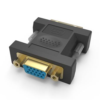 Adaptador Vention | Conversor VGA Fémea para DVI Macho - Preto - 1