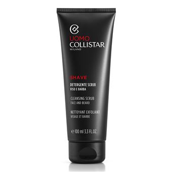 Esfoliante Facial Collistar Uomo Detergente Scrub Viso e Barba - 1
