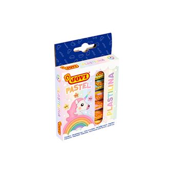 Plasticina JOVI | Barras de 15 g | Caixa de 6 Barras - Cores Pastel - 1