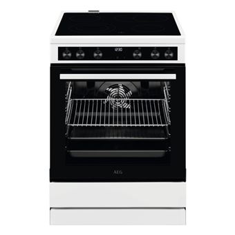 Fogão AEG CCB6446BBW | 59.6 cm | 4 Zonas | A | Branco - 1