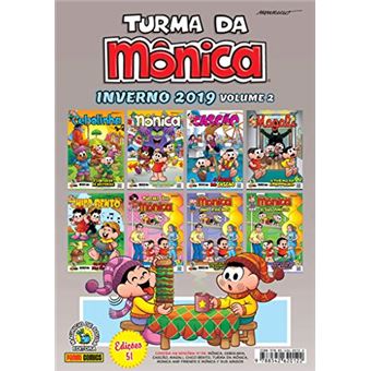 Turma Da Monica - Pacote 4 Estacoes - Inverno 2019 - 1