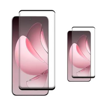 2x Vidro StrongGlass Curvado CapaSmart para Oppo Reno13 Pro | Transparente - 1