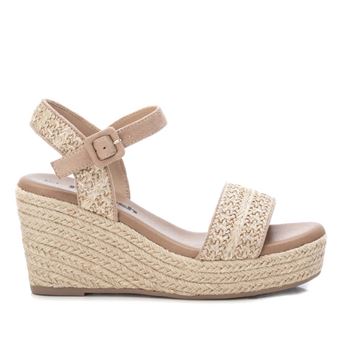 Sandália Casual com Cunha Beije Refresh 223170536 | 40 - 1