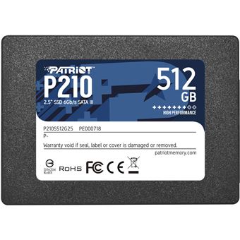 Disco SSD Patriot Memory P210 | 2.5" | 512 GB - 1