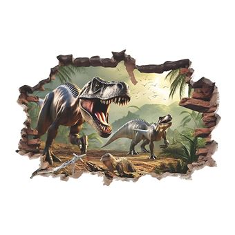Adesivos de Parede Vertente Oportuna | Dinossauro 3D - 1