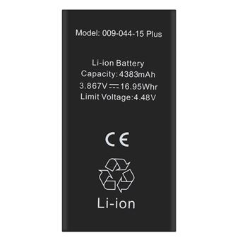 Bateria Clappio para iPhone 15 Plus Sem BMS 4383mAh - 1