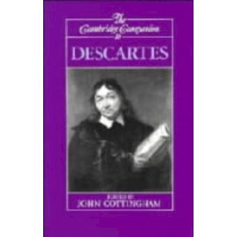 The Cambridge Companion to Descartes - Hardback - 1992 - 1