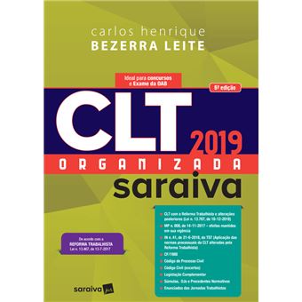 Clt Organizada Saraiva - 1