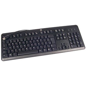 Teclado com Fios HP 672647-L33 | Idioma: Inglês US | Preto - 1