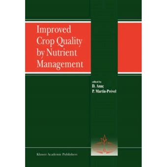 Improved Crop Quality by Nutrient Management - Hardback - 1999 - 1