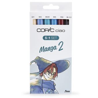 Marcador Copic Ciao "5+1" Set Manga 2 - 1