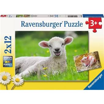 Puzzle Ravensburger Animais 10105718 | 12 Peças - 1