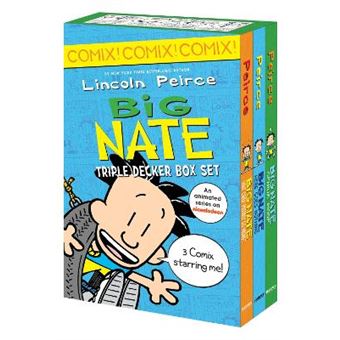 Big Nate Triple Decker Box Set Big Nate What Could Possibly Go Wrong And Big Nate Here Goes Nothing, And Big Nate Genius Mode - 1