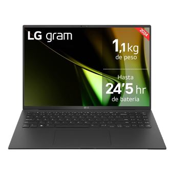 Computador Portátil LG Gram 16Z90S-G.AD7BB | 16'' | Intel Core Ultra 7 155H | Intel Arc Graphics | 32 GB | SSD 2TB - 1